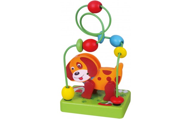 Игрушка пальчиковый лабиринт Viga Toys Собачка (59662)