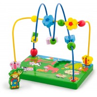 Деревянный пальчиковый лабиринт Viga Toys Ферма (59664)