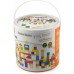 Набор деревянных кубиков Viga Toys Узорчатые блоки 100 шт., 3 см (59696) title=