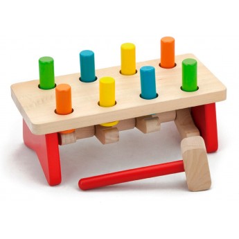 Іграшка стукалка Viga Toys Гвіздочки (59719)