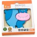 Деревянный мини-пазл Viga Toys Бегемотик (59932) title=