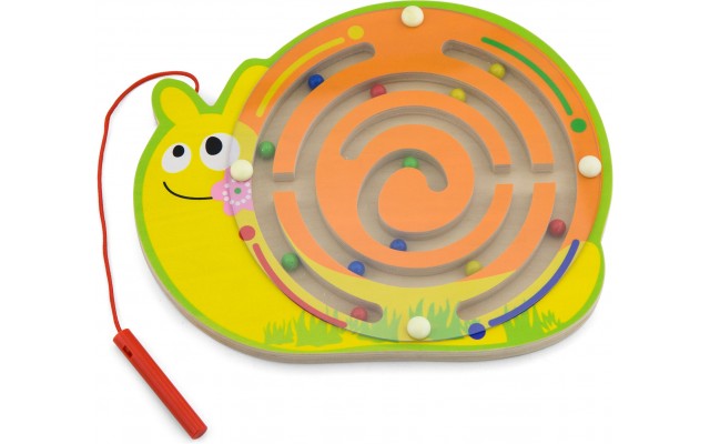 Развивающая игра Viga Toys Магнитный лабиринт Улитка (59966)