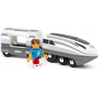 Іграшка турбопоїзд BRIO на батарейках (36003)