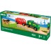 Игрушка поезд BRIO Ферма на батарейках (36018) title=