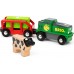 Игрушка поезд BRIO Ферма на батарейках (36018) title=