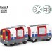 Іграшка поїзд BRIO Лондонське метро з тунелем (36085) title=