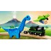 Игрушка поезд BRIO на батарейках с динозаврами (36096) title=