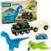 Игрушка поезд BRIO на батарейках с динозаврами (36096) title=