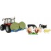 Ігровий набір Britains трактор Massey Ferguson 5612 з вилами та фігурками 1:32 (43205) title=