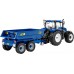 Игрушка модель Britains Трактор New Holland T6 с прицепом NC Tilt 1:32 (43268) title=