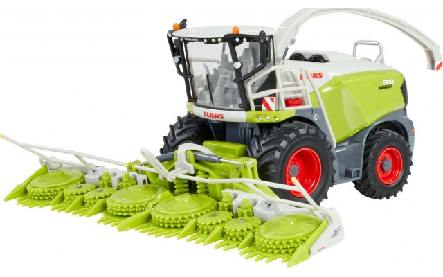 Масштабная модель Britains кормоуборочный комбайн Claas Jaguar 980, 1:32 (43285)
