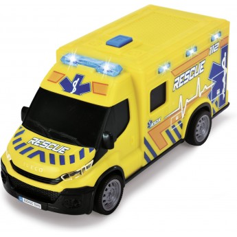 Игрушка Dickie Toys машинка Скорая помощь с носилками, звуком и светом 18 см (3713014)