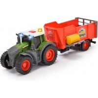 Іграшка трактор Dickie Toys Фендт з причепом, світлом та звуком 26 см (3734001)