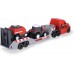 Игрушка тягач с трактором Massey Ferguson Dickie Toys Перевозчик фермерской техники 32 см (3735004) title=