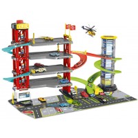 Іграшка паркінг Dickie Toys на 4 рівня з ліфтом, машинками, світло та звук  (3339000)