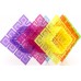 Конструктор Guidecraft Interlox Squares Квадраты, 96 деталей (G16835) title=
