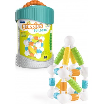 Магнитный конструктор Guidecraft Grippies Builders, 30 деталей (G8312)