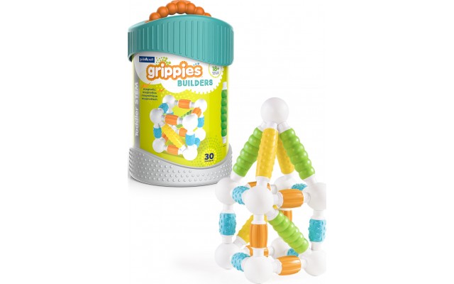 Магнитный конструктор Guidecraft Grippies Builders, 30 деталей (G8312)