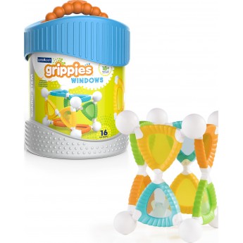 Магнітний конструктор Guidecraft Grippies Windows, 16 деталей (G8315)