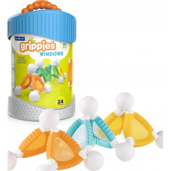 Магнитный конструктор Guidecraft Grippies Windows, 24 детали (G8316)