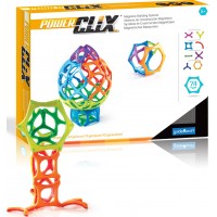 Магнитный конструктор Guidecraft PowerClix Organics, 74 детали (G9432)