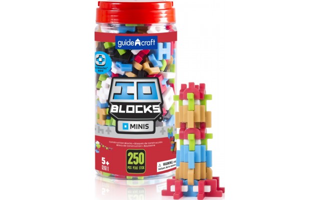 Конструктор Guidecraft IO Blocks Minis з доповненою 3d реальністю, 250 деталей (G9611)