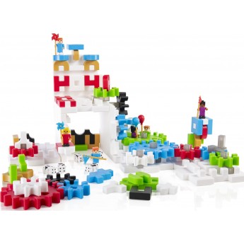 Конструктор Guidecraft IO Blocks Tabletop System с дополненной 3d реальностью, 118 деталей (G9640)