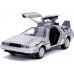 Коллекционная металлическая машинка Jada DeLorean DMC-12 Машина времени Назад в будущее-2 1:32 (253252003) title=