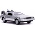 Коллекционная металлическая машинка Jada DeLorean DMC-12 Машина времени Назад в будущее-2 1:32 (253252003) title=