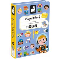 Магнитная обучающая книга Janod Профессии (J02597)