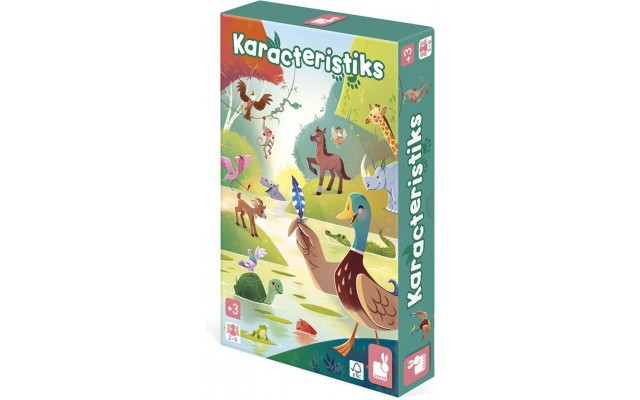 Настольная игра Janod Характеристики животных (J02621)