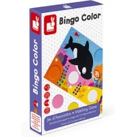 Деревянная настольная игра Janod Бинго Изучение цветов (J02693)