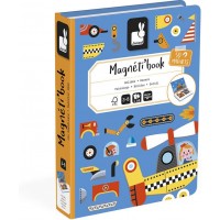 Магнітна розвивальна книга Janod Транспорт (J02715)