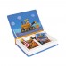 Магнітна розвивальна книга Janod Транспорт (J02715) title=