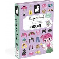 Магнитная развивающая книга Janod Наряды для девочки (J02718)