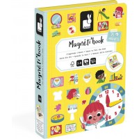 Магнитная развивающая книга Janod Учимся называть время (J02724)