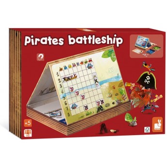 Настольная игра Janod морской бой Битва пиратов (J02835)