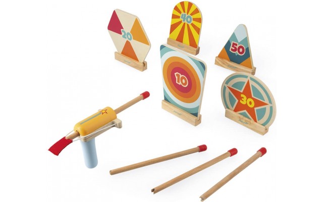 Игровой набор Janod Тир деревянный (J03173)