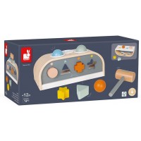 Деревянный сортер Janod Sweet Cocoon 3-в-1 (J04409)
