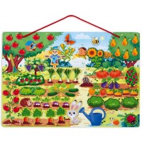 Игровой набор с магнитами Janod Сад (J05463)