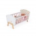 Дерев'яне ліжечко для ляльки Janod Candy Chic (J05889) title=