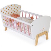Деревянная кроватка для куклы Janod Candy Chic (J05889)