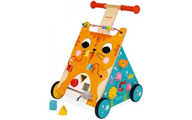 Игровой центр-ходунки Janod Котенок (J08005)