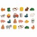 Игровые фигурки на магнитах Janod Ферма 24 эл (J08157) title=