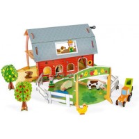  Ігровий набір Janod Ферма з тваринами 3D (J08577)