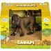 Фигурка Kids Team Сафари обезьяна самка Мандрил с ребёнком (Q9899-A81_5) title=