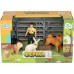 Набор фигурок Kids Team Ферма: фермер, собака, кот и кролики за ограждениями (Q9899-X13_3) title=