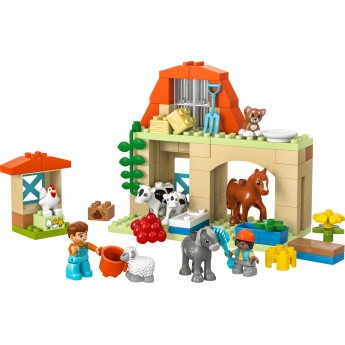 Конструктор LEGO DUPLO Town Уход за животными на ферме 74 детали (10416)