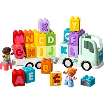 Конструктор LEGO DUPLO Town Грузовик с алфавитом 36 деталей (10421)