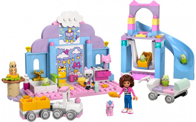Конструктор LEGO Gabby's Dollhouse Мини-котоясли Габби 165 деталей (10796)